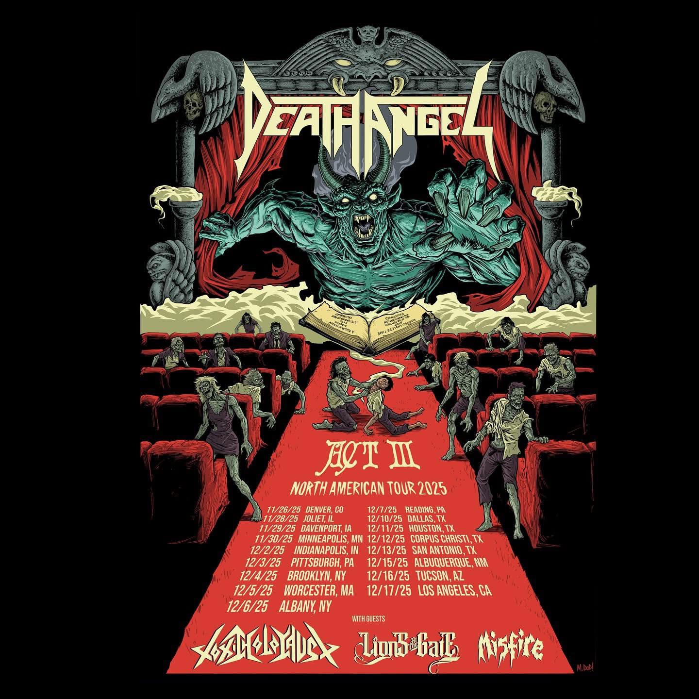 Lions at the Gate Act III North American Tour Poster